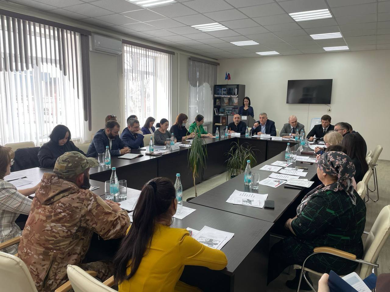 Встреча с семьям СВО.